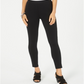 Style & Co Women's Lace Trim Skinny Leggings  Black Size Petite M