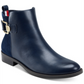 Tommy Hilfiger Women's Inella Closed Toe Ankle Fashion Boots Blue Size 6.5 M
