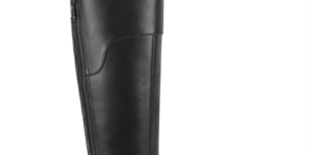 Guess Women's Haydin Faux Leather Riding Boots  Black  Size 6 M