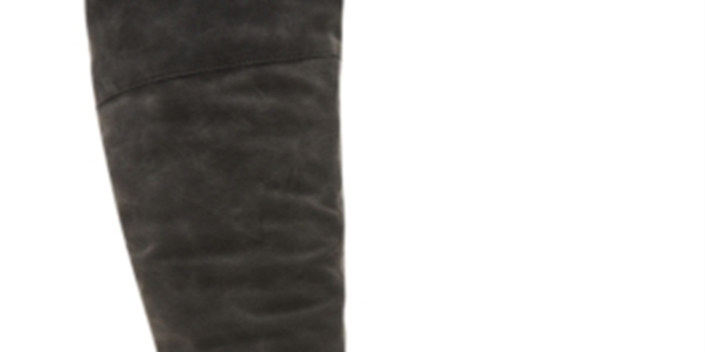 Style & Co Women's Ruched at Shaft Round Toe Zip up Boots Gray Size 6