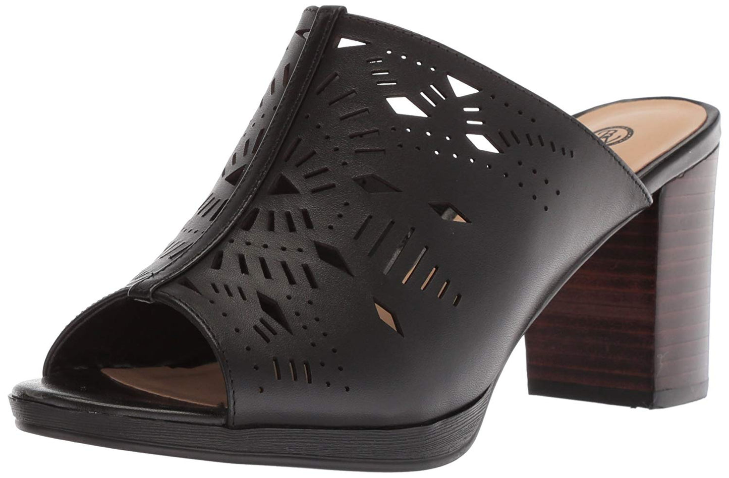 स्टाइल एंड कंपनी (Style & Co) वीमेन पुल टैब लेस कुशनड रीज़ियो राउंड टो ब्लॉक हील ज़िप अप बूटियाँ (Booties) ब्राउन साइज़ 9 एम (9 M)