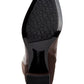 Calvin Klein Womens Freeda Leather Knee-High Boots Brown Size 5 M