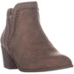 Style & Co Women's Merida High Ankle Block Heel Boots Brown Size 6 M