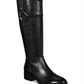 Alfani Womens Bexleyy Leather Knee-Hgh Riding Boots Black Size 8.5 M