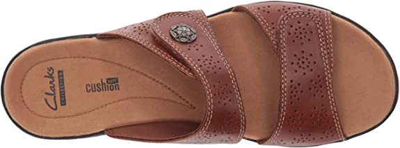 Clarks Women's Leisa Lacole Sandal Brown Size 7 M