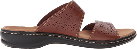 Clarks Women's Leisa Lacole Sandal Brown Size 7 M