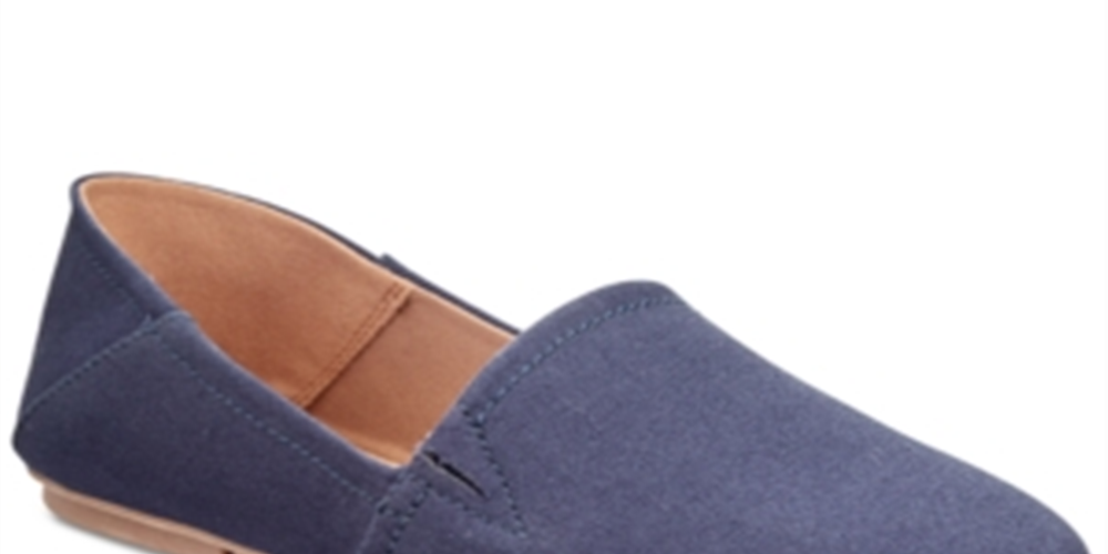 Style & Co Women's Nixine Slip on Casual Shoes Blue Size 10 M