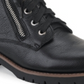 American Rag Women's Tatum Leather Studded Combat Boots Black Size 5 M
