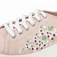 White Mountain Women's Amy Platform Sneaker Pink Size 6 M