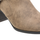 Indigo Women's Sansun Buckle Ankle Boots Brown Size 8.5 M
