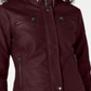 Maralyn & Me Junior's Faux Leather Moto Jacket Brown Size Small