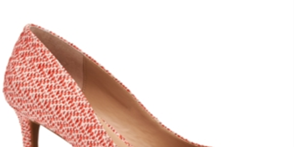 Alfani Women's Jeules Pointed Toe Slip on Pumps Red Size 7 Medium