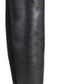 Material Girl Women's Webby Mixed Media Over the Knee Boots Black Size 5 M