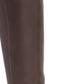 Material Girl Women's Damien Faux Leather Studded Knee High Boots Brown Size 6.5 M