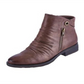 Bare Traps Women's Anila Slouchy Grommet Ankle Boots Brown Size 6 M