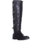 Thalia Sodi Women's Veronika Closed Toe Knee High Wide Calf Fashion Boots Black Size 8W