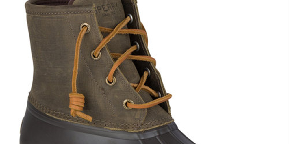 Sperry Women's Saltwater Boot Brown Size 6.5 M