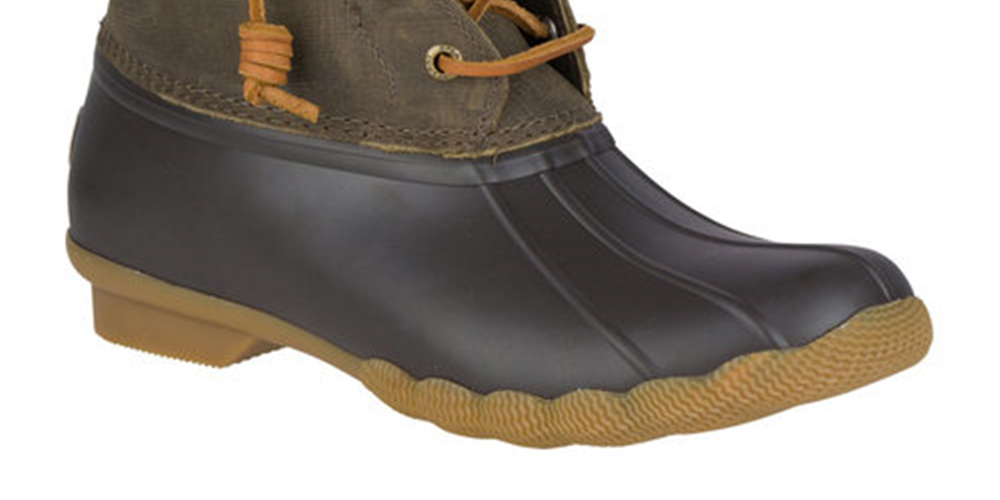 Sperry Women's Saltwater Boot Brown Size 6.5 M