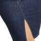 Guess Women's Knee Length Pencil Skirt Blue Size Large