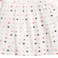 First Impressions Toddler Girl's Heart Print Cotton Tunic White Size 2T