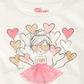 Epic Threads Toddler Girl's Glitter Heart Balloon T-Shirt White Size 4T