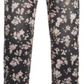 Epic Threads Big Girl's Floral Print Skinny Jeans Black Size 12