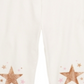Epic Threads Little Girl's Star Knee Leggings White Size 5