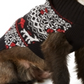 Charter Club Women's Fair-Isle Dog Family Family Sweater  Black Size Large