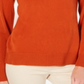 Karen Scott Women's Button Shoulder Sweater Red Size Small