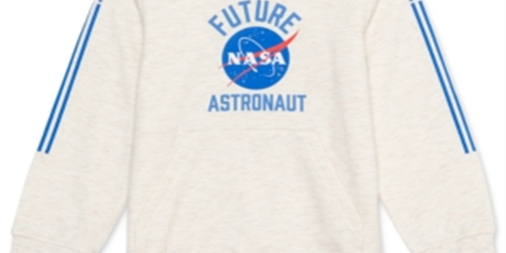 Jem Toddler Boy's Nasa Future Astronaut Hoodie Brown Size 2