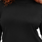 Calvin Klein Women's Solid Long Sleeve Turtleneck Top Black Size 1X