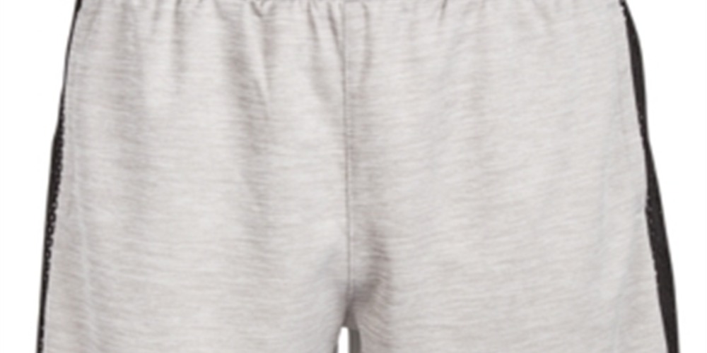 Ideology Big Boy's Mesh-Inset Shorts Gray Size Small