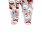 Carter's Unisex Footies Print - Gray Santa Fleece Footie -Gray Size 2T