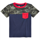Epic Threads Toddler Boy's Camo Colorblocked Pocket T-Shirt Blue Size 2