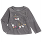 First Impressions Baby Girl's Squirrel T-Shirt Gray Size 18MOS