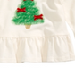First Impressions Baby Girl's Tulle Tree-Print Peplum T-Shirt White Size 6-9MOS