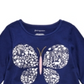 First Impressions Baby Girl's Cotton Butterfly T-Shirt Blue Size 6-9 Months