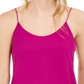 Bar III Women's Scoop Neck Camisole Pink Size Small