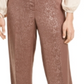 Alfani Women's Wide Leg Pants Brown Size 18