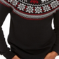 Charter Club Big Boy's Fair Isle Family Sweater Black Size Large