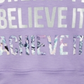 Ideology Little Girl's Dream Graphic Strappy Back Sweatshirt Purple Size 5