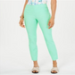 Charter Club Women's Chelsea Tummy Control Skinny Leg Ankle Pants Green  Size 18