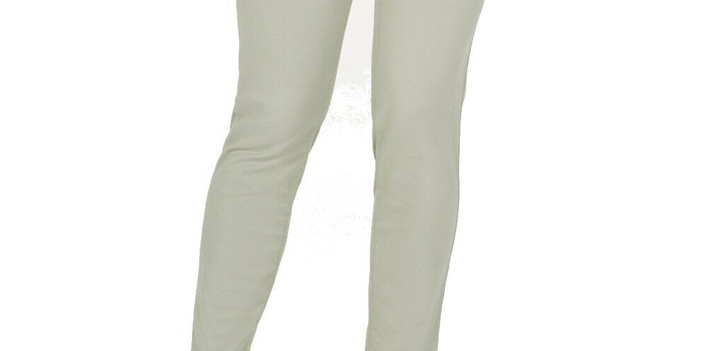Charter Club Women's Bristol Skinny Ankle Jeans Green- Size 10