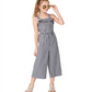 Charter Club Big Girl's Mommy & Me Gingham Jumpsuit Blue Size Medium