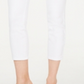 INC International Concepts Women's Skinny Cropped Jeans White Size 10 Petite