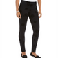 Style & CoWomen's Floral Flocked Ponte Knit Leggings Black Size X-Small