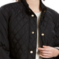 Charter Club Women's Quilted Jacket Black Size Small