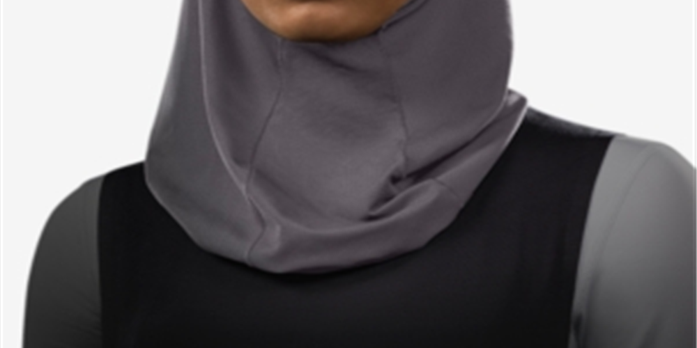 Nike Women's Full Coverage Breathable Hijab Gray Size X-Small
