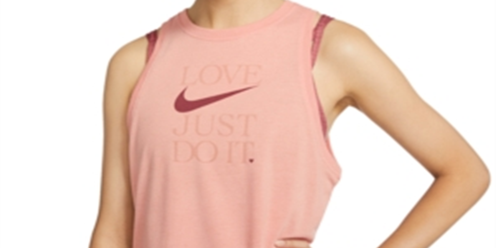 Nike Women's Yoga Tank Orange Size XS