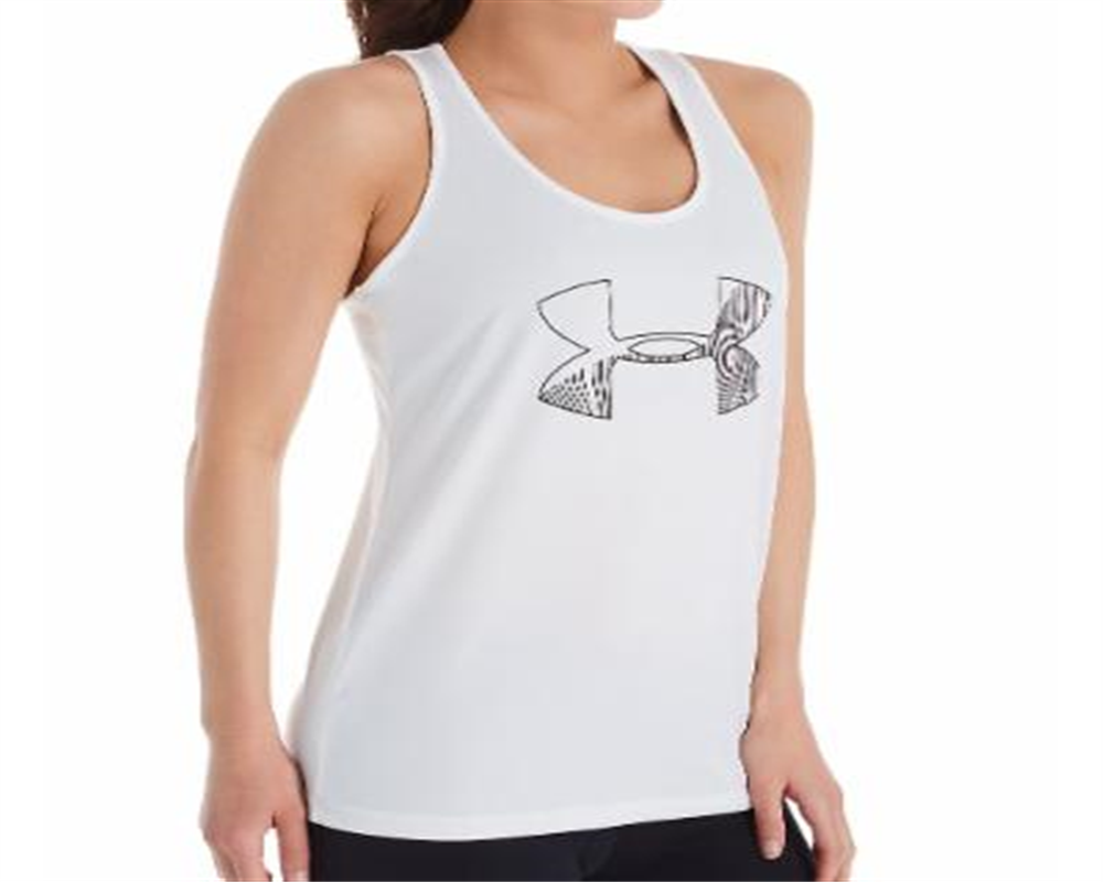Under Armour Women's Fitness Performance Tank Top White Size SM/CH